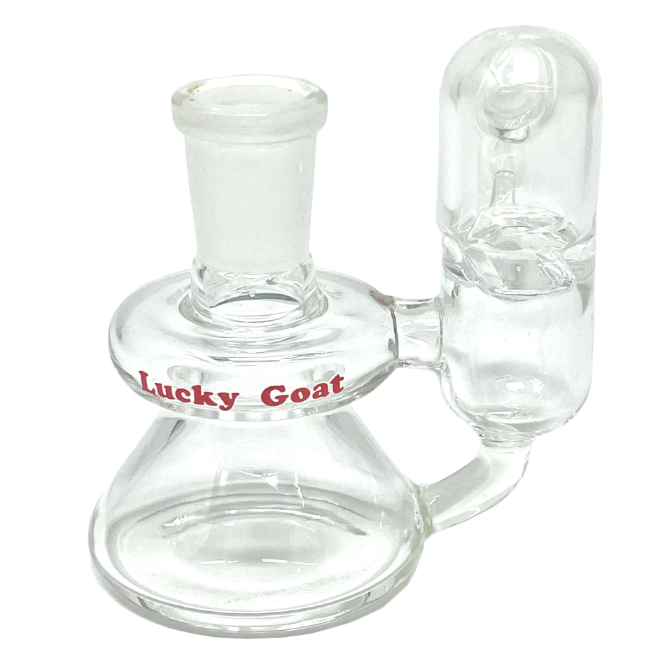 3" Lucky Goat Sidecar Clear Ashcatcher