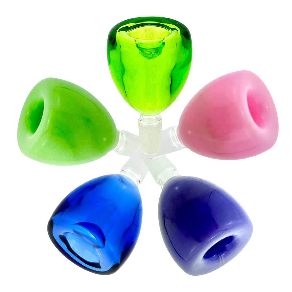 Lucky Goat Bubbly Color Glass Bowl
