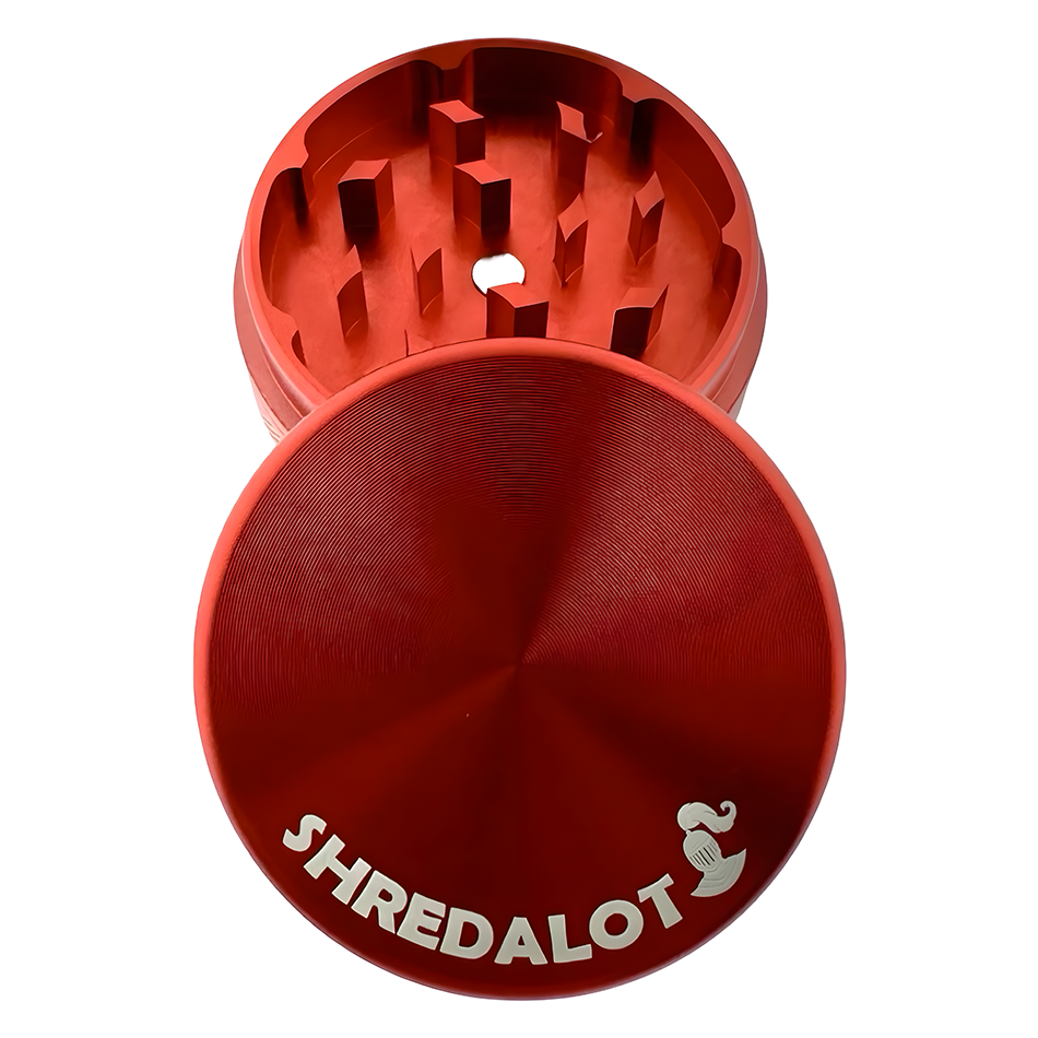 Sir Shredalot 2 Piece Metal Herb Grinder - 50mm