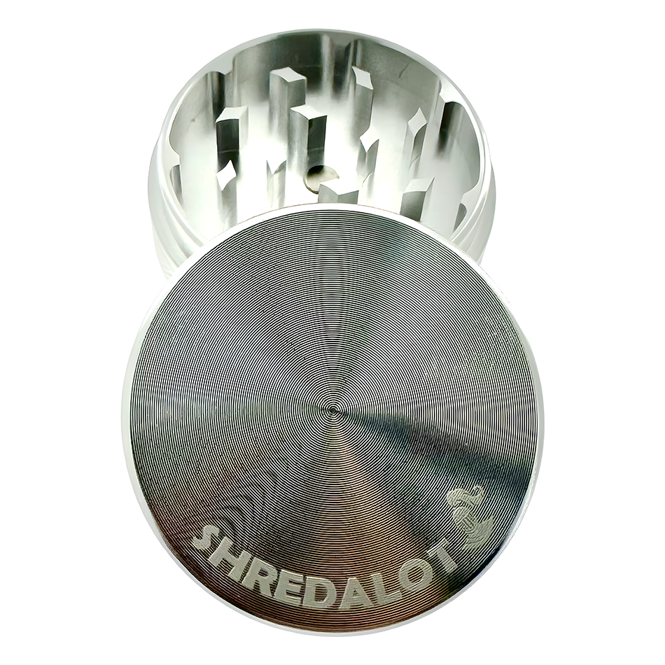 Sir Shredalot 2 Piece Metal Herb Grinder - 50mm