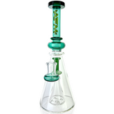 10" AFM Glass Overlook Color Glass Dab Rig