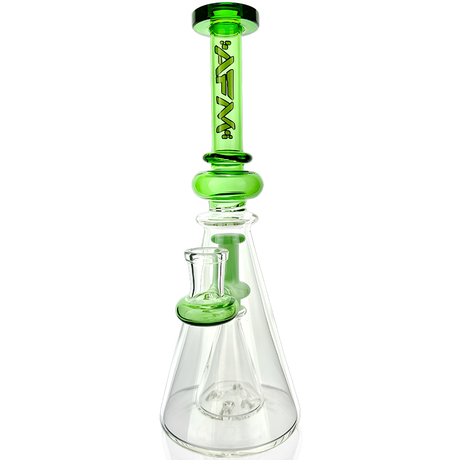 10" AFM Glass Overlook Color Glass Dab Rig