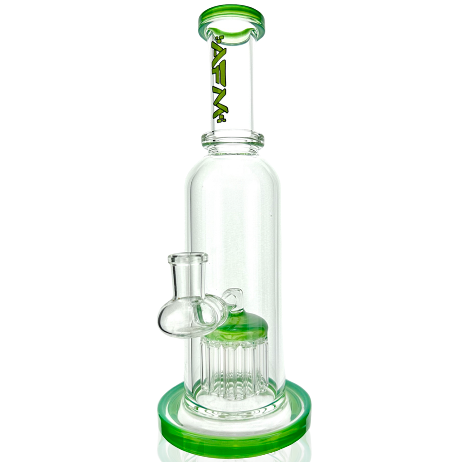 10.5" AFM Glass Ten Arm Bottle Scientific Glass Dab Rig
