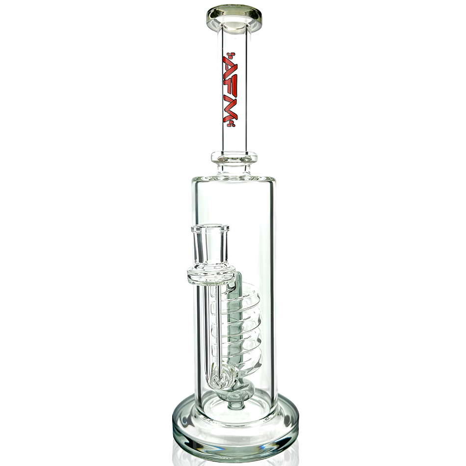 13" AFM Glass Spiral Waterfall Glass Dab Rig