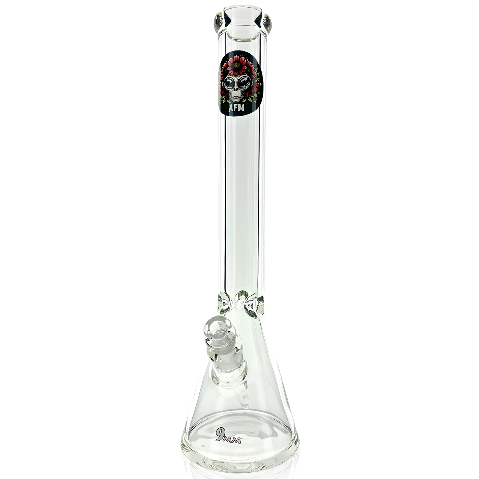 18" AFM OG 2.0 Clear Glass Beaker 9mm