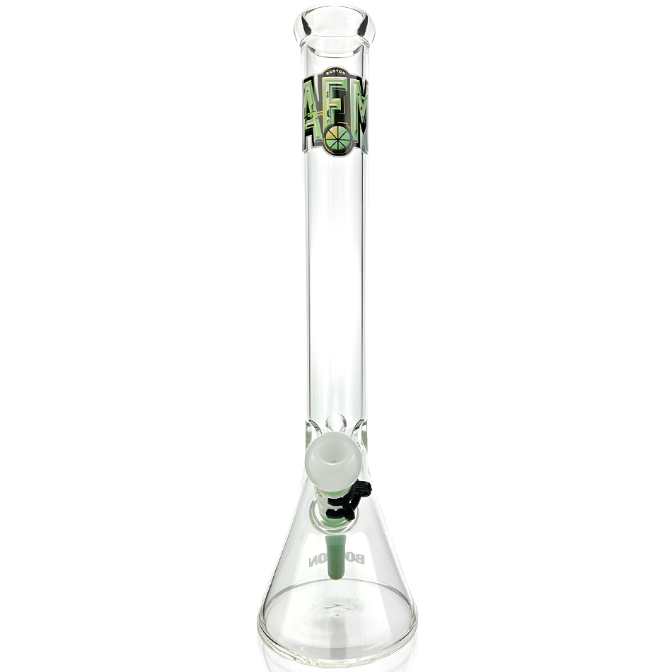 18" Boston Basketball 5mm Beaker Bong Bundle