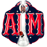 18" Boston Baseball 5mm Beaker Bong Bundle