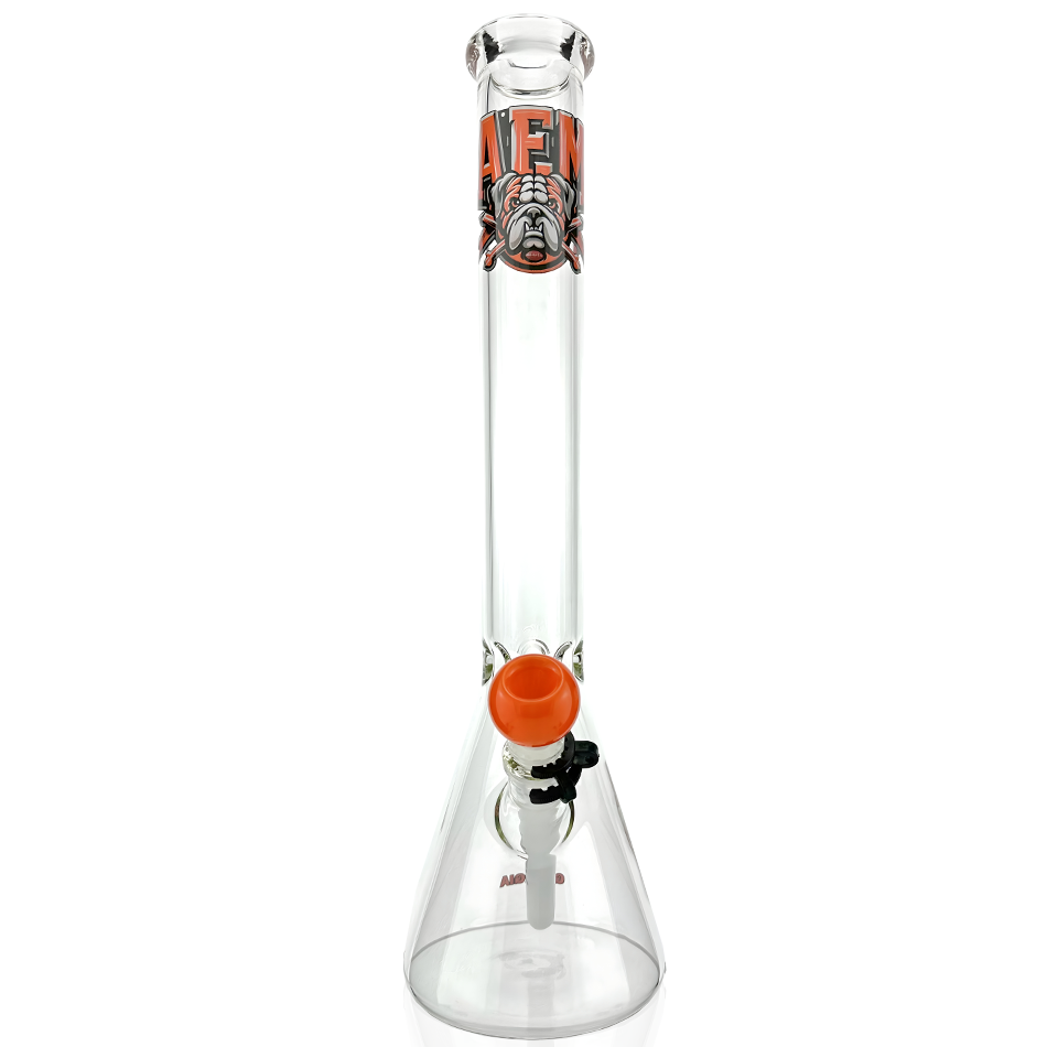 18" Atlanta Collage Ball 5mm Beaker Bong Bundle