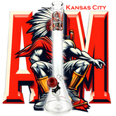 18" Kansas City Beaker Bong Bundle