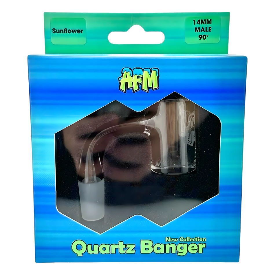 AFM Sunflower Quartz Dab Banger