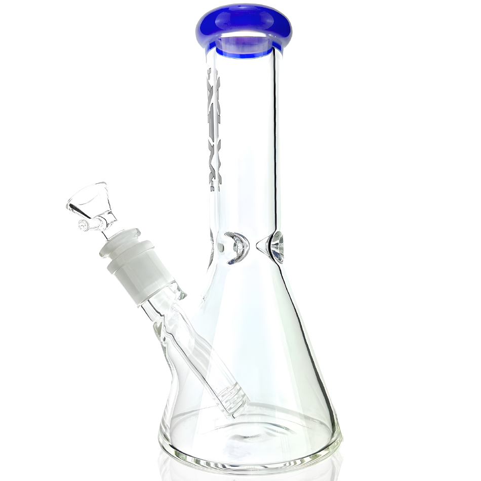 8" AFM Colored Lip Clear Mini Beaker