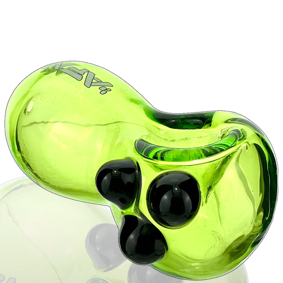 3.5" AFM Egg Colored Glass Hand Pipe