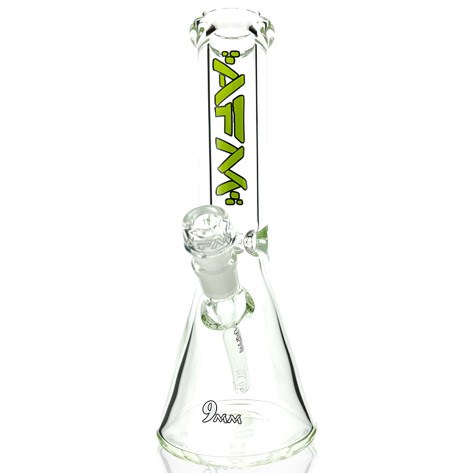 12" AFM Glass Heavy Boi Clear 9mm Glass Beaker Bong