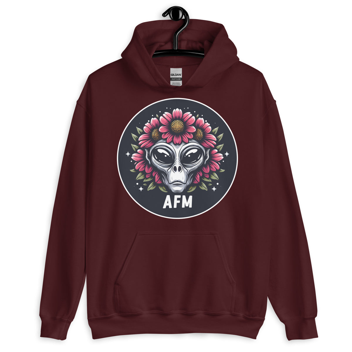 Alien Flower Monkey Head Unisex Hoodie