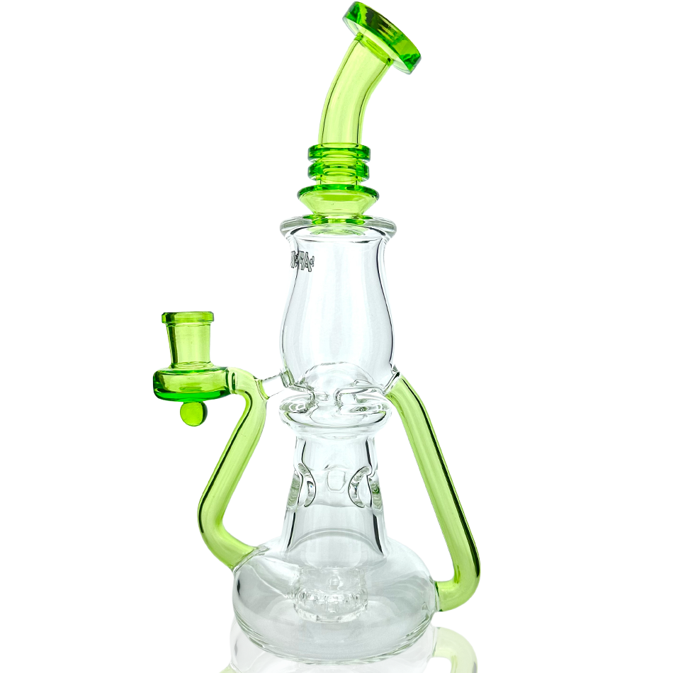9.5" AFM Nebula Glass Recycler Dab Rig