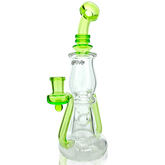 9.5" AFM Nebula Glass Recycler Dab Rig