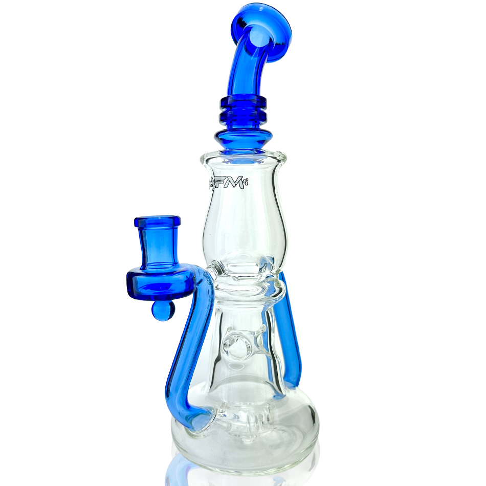 9.5" AFM Nebula Glass Recycler Dab Rig