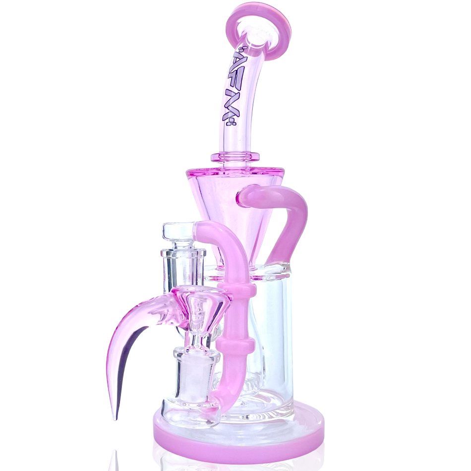 10" AFM Drain Incycler Glass Dab Rig Bundle