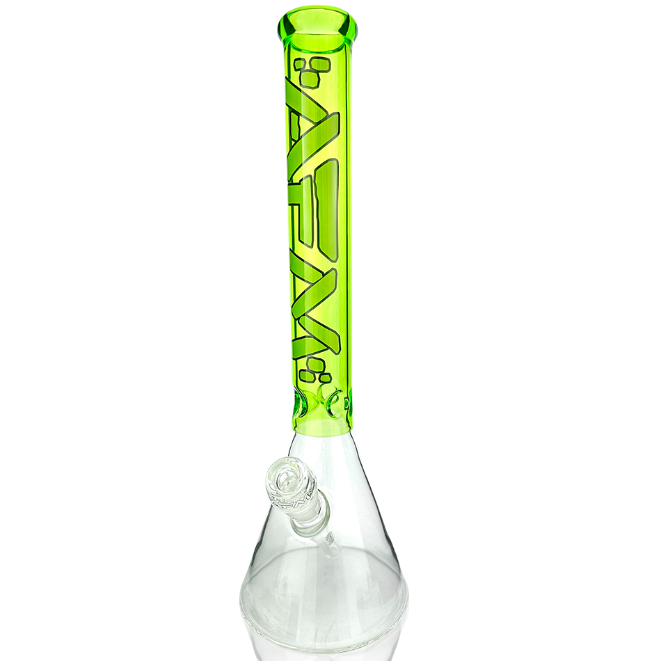 16" AFM Glass Extraterrestrial Colored Glass Beaker Bong