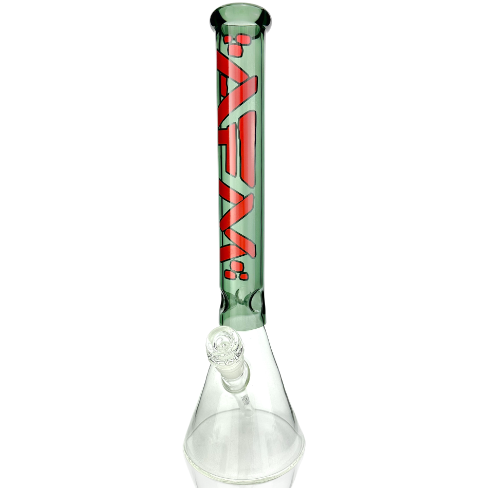 16" AFM Glass Extraterrestrial Colored Glass Beaker Bong