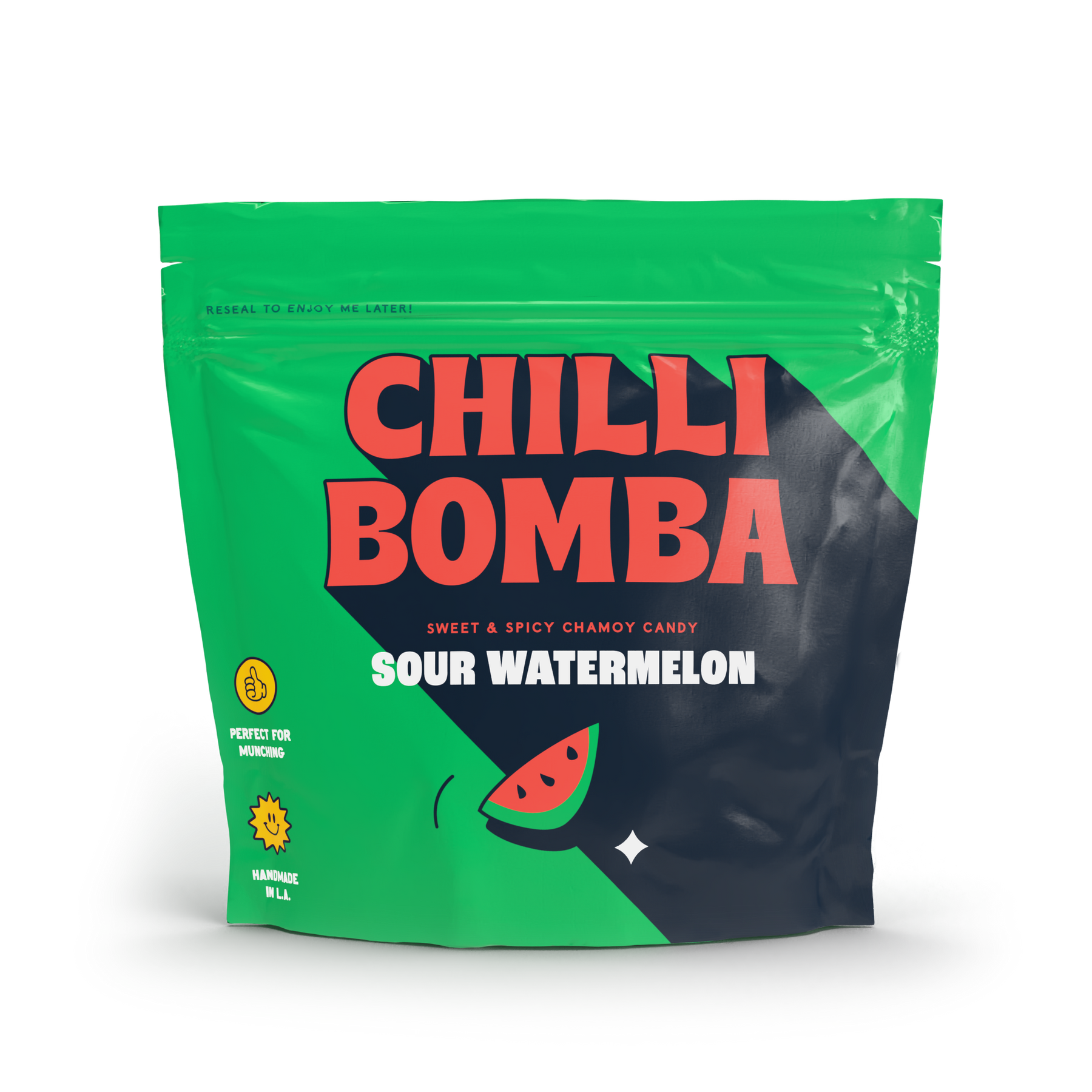 Chilli Bomba Sour Watermelon Chamoy Candy - 8oz