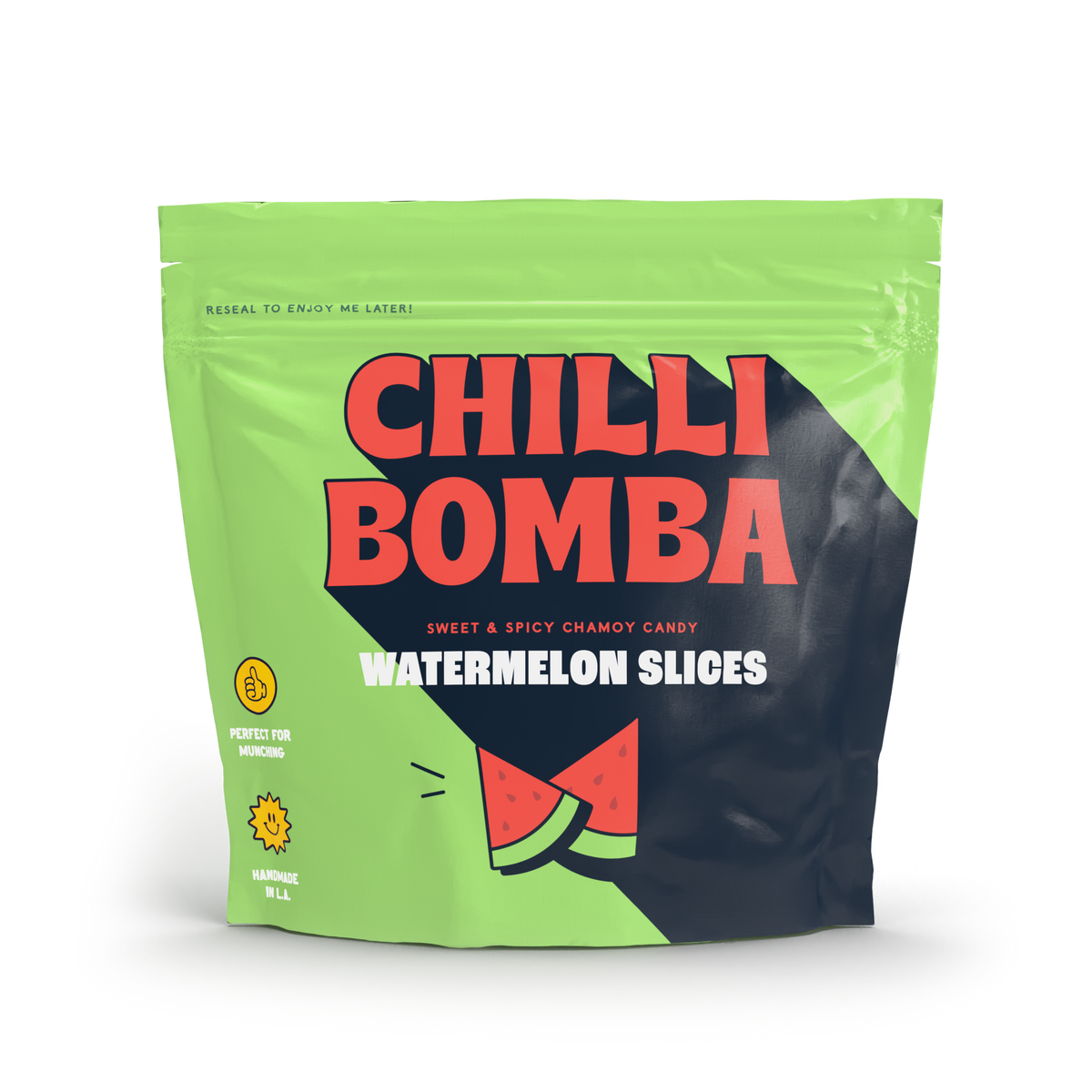 Chilli Bomba Watermelon Slices Chamoy Candy - 8oz
