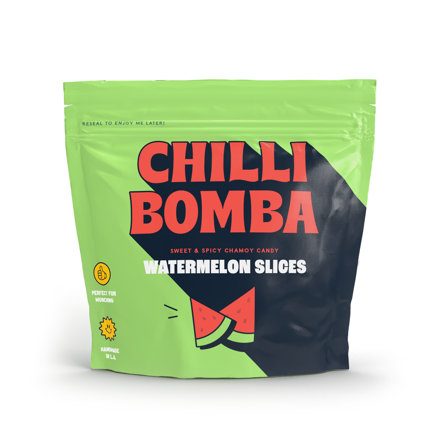 Chilli Bomba Watermelon Slices Chamoy Candy - 8oz