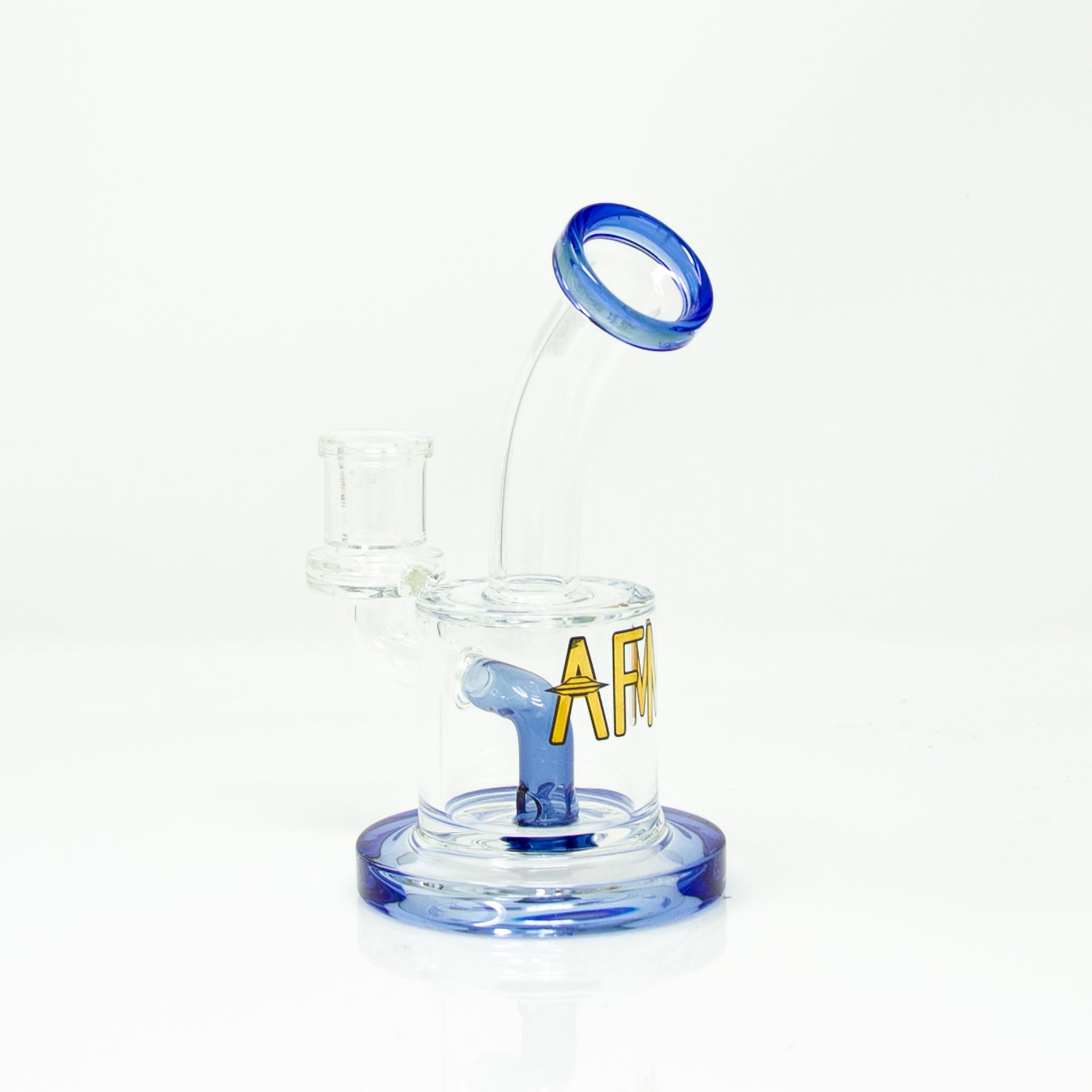 6.5" AFM Killer Colored Glass Mini Dab Rig