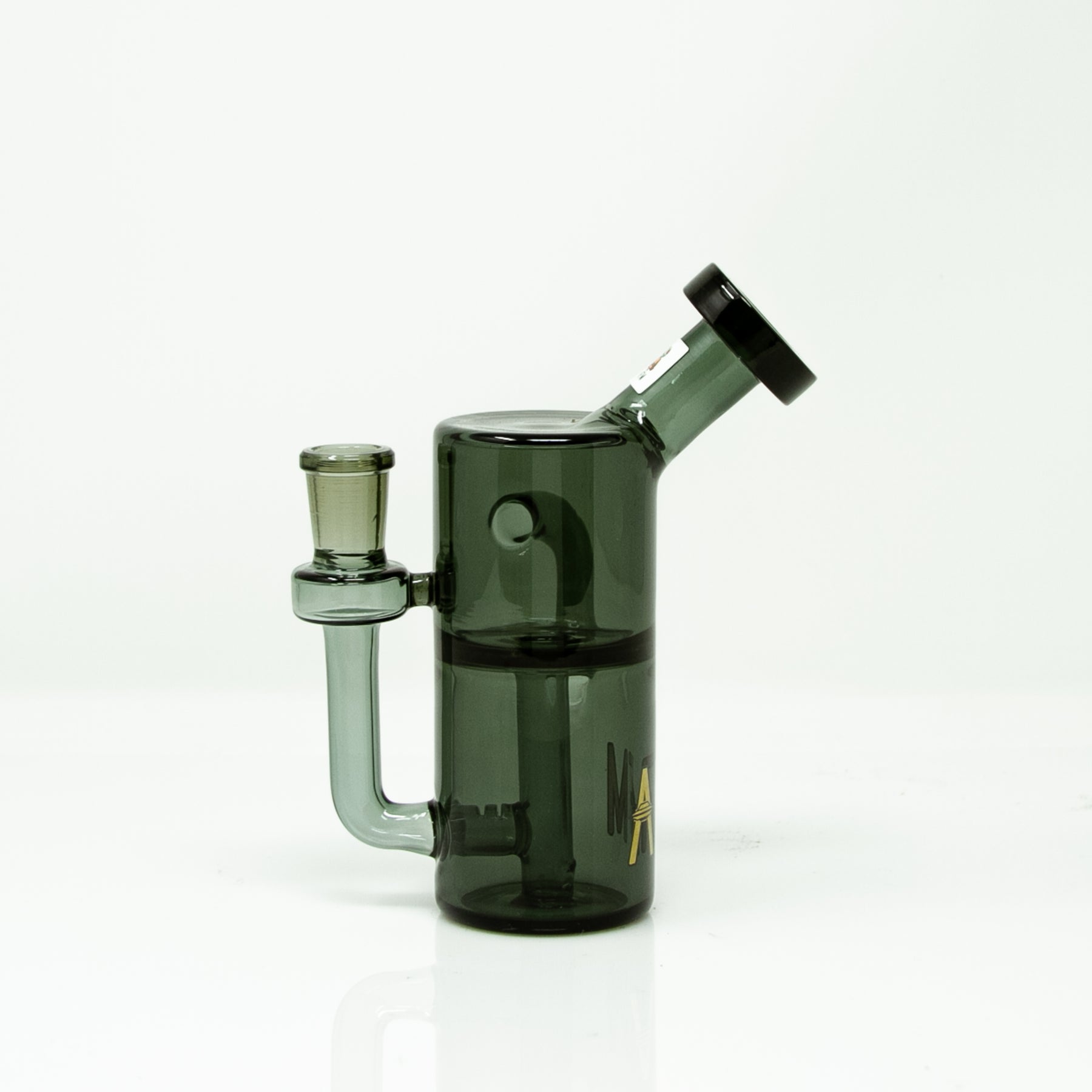 5.5" AFM Power Can Color Glass Recycler Mini Dab Rig