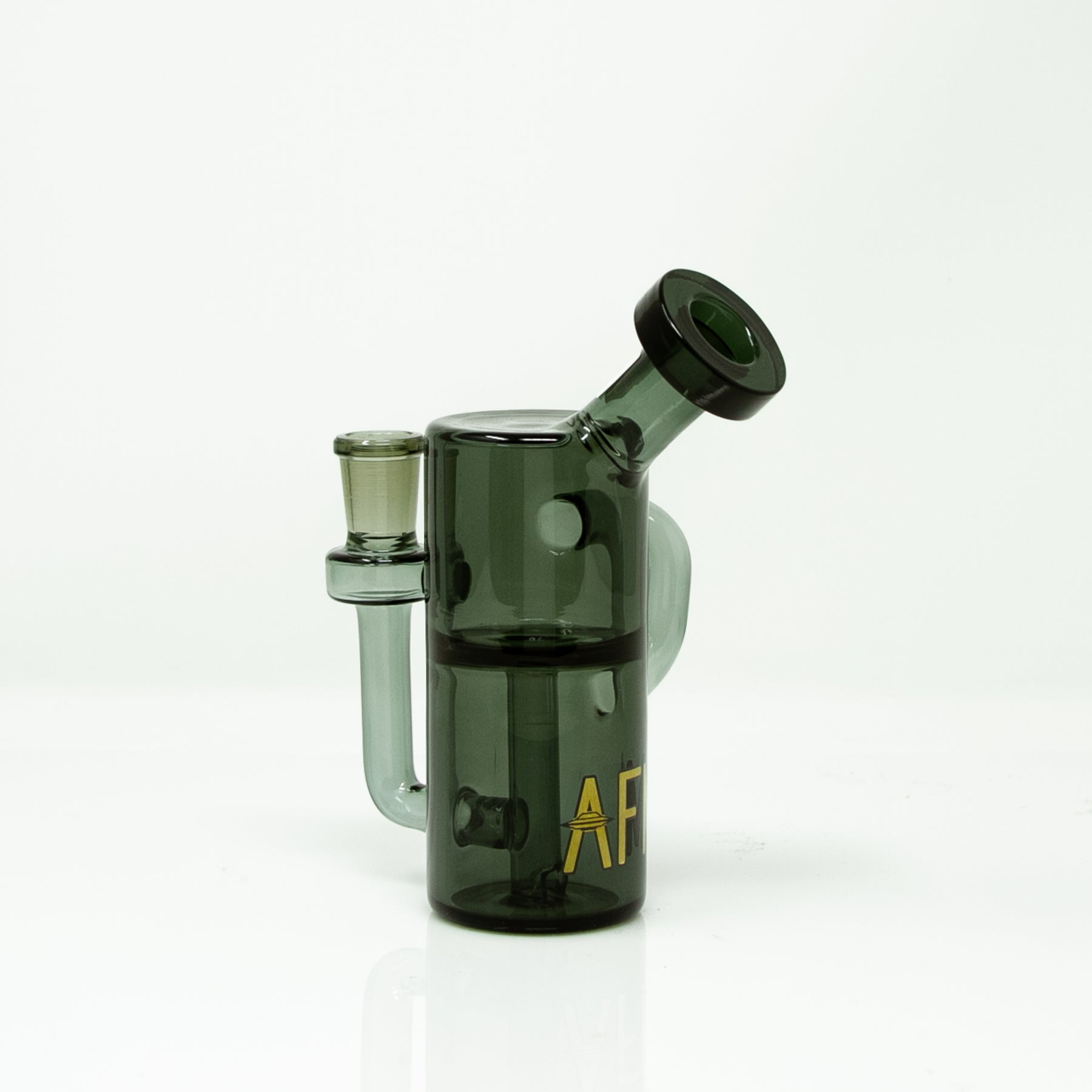 5.5" AFM Power Can Color Glass Recycler Mini Dab Rig