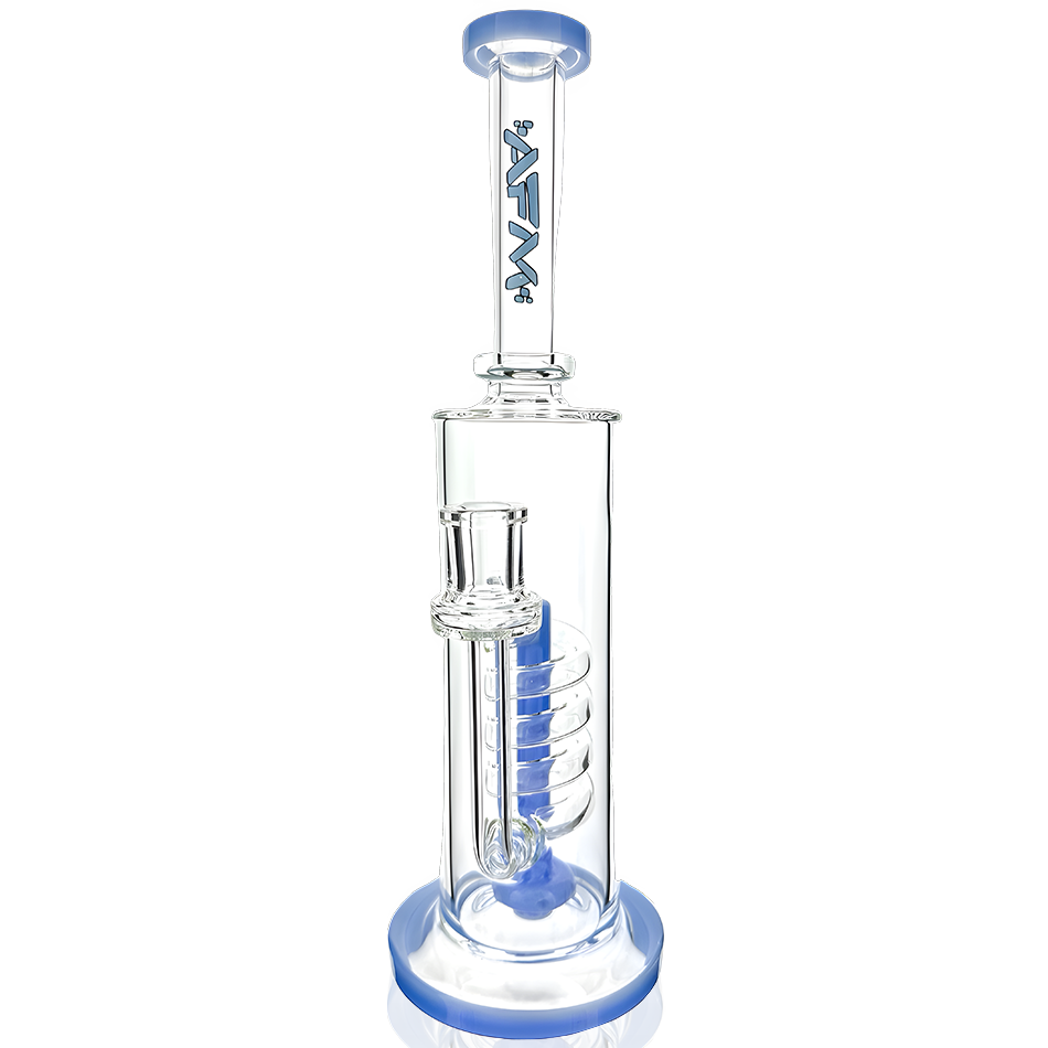 13" AFM Glass Spiral Waterfall Glass Dab Rig