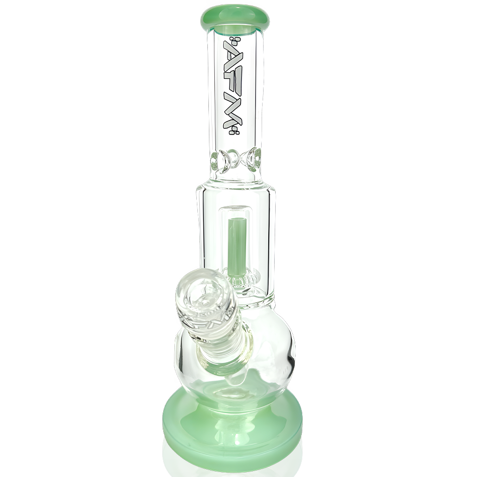 12" AFM Bubble Bottom Clear Beaker Bong