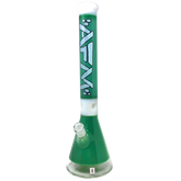18" AFM Pulsar Color Glass Beaker Bong