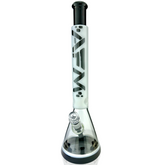 18" AFM Quasar Glass Beaker Bong - Ivory