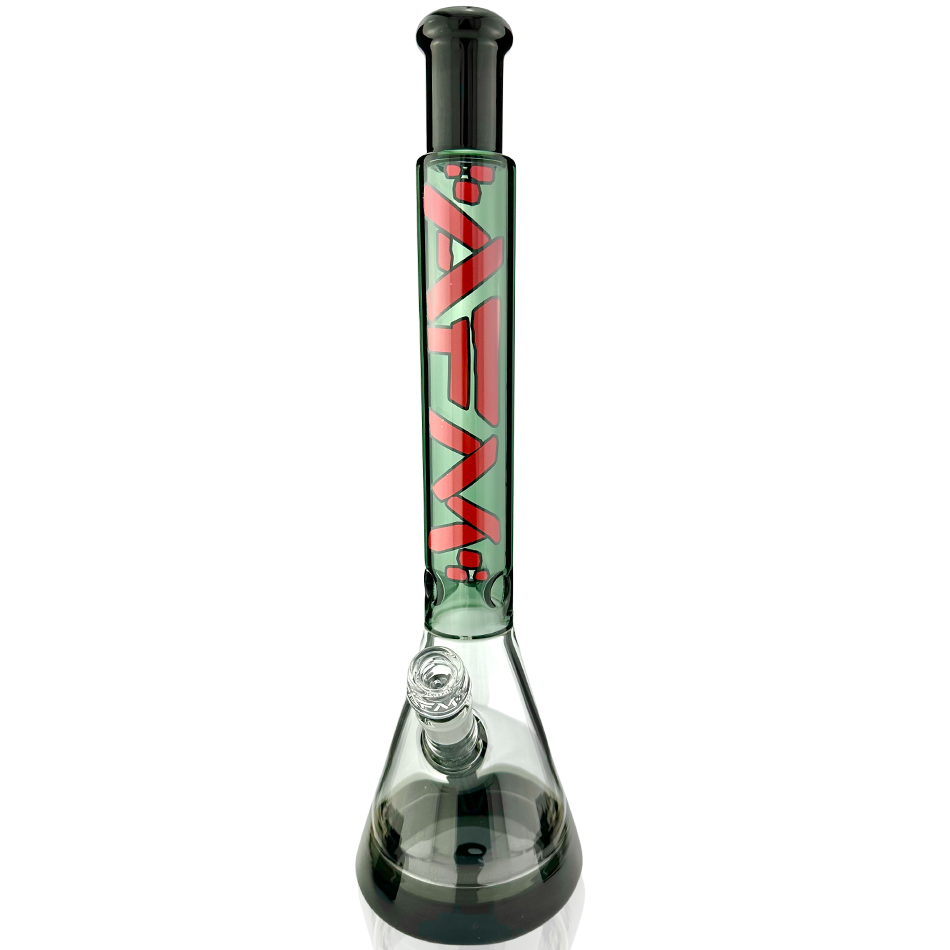 18" AFM Quasar Glass Beaker Bong - Smokey