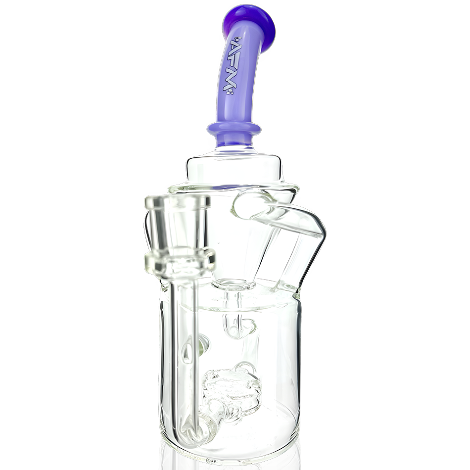 8" AFM Mighty Can Color Recycler Dab Rig