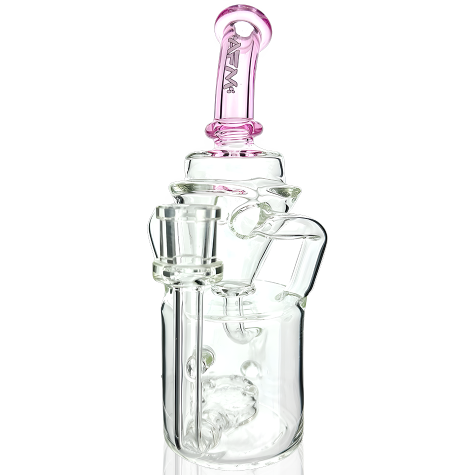 8" AFM Mighty Can Color Recycler Dab Rig
