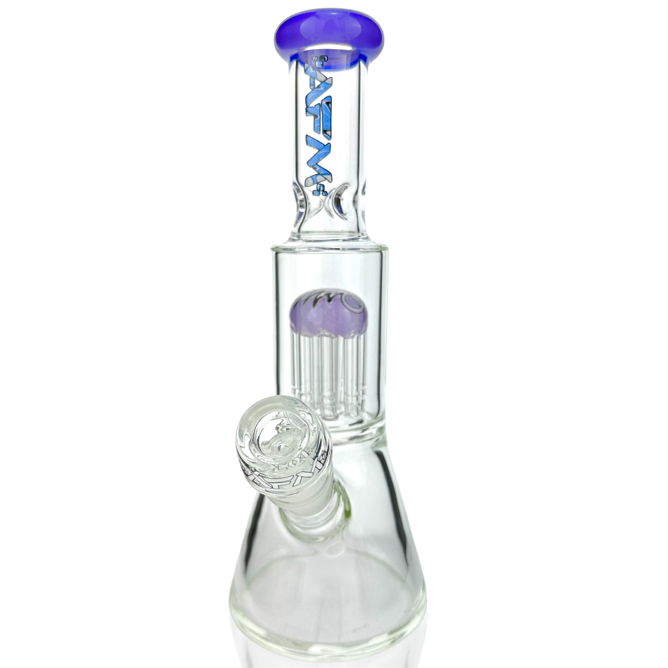 10" AFM Glass Reversal Arm Perc Glass Mini Beaker Bong