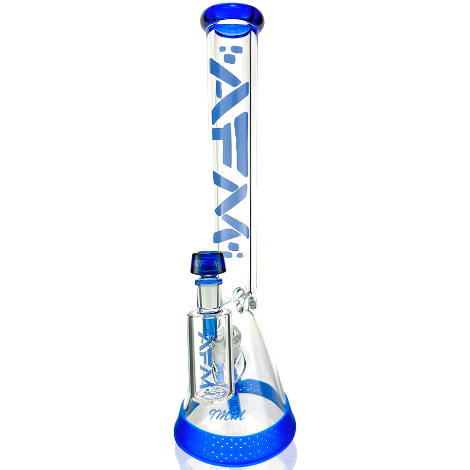 18" AFM Symphony 9mm Glass Beaker Bong Bundle