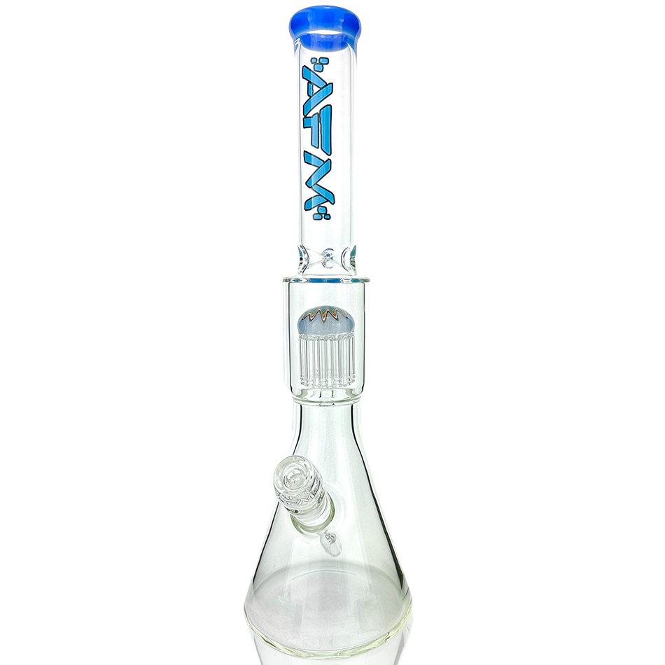 18" AFM Reversal Tree Glass Beaker Bong - Color Lip