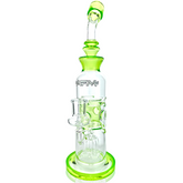 12" AFM Glass Aurora Quad Showerhead Dab Rig