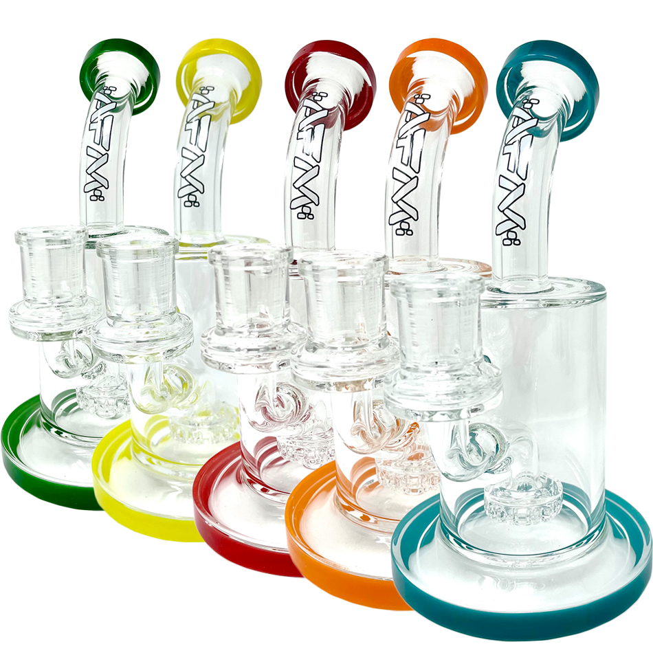 7.5" AFM Mayflower Shower Head Glass Dab Rig
