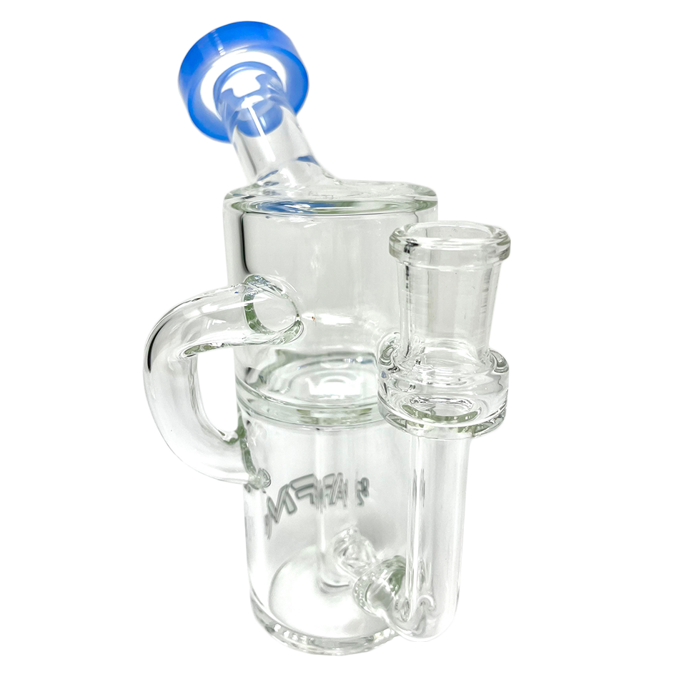 5.5" AFM Power Can Clear Glass Recycler Mini Dab Rig