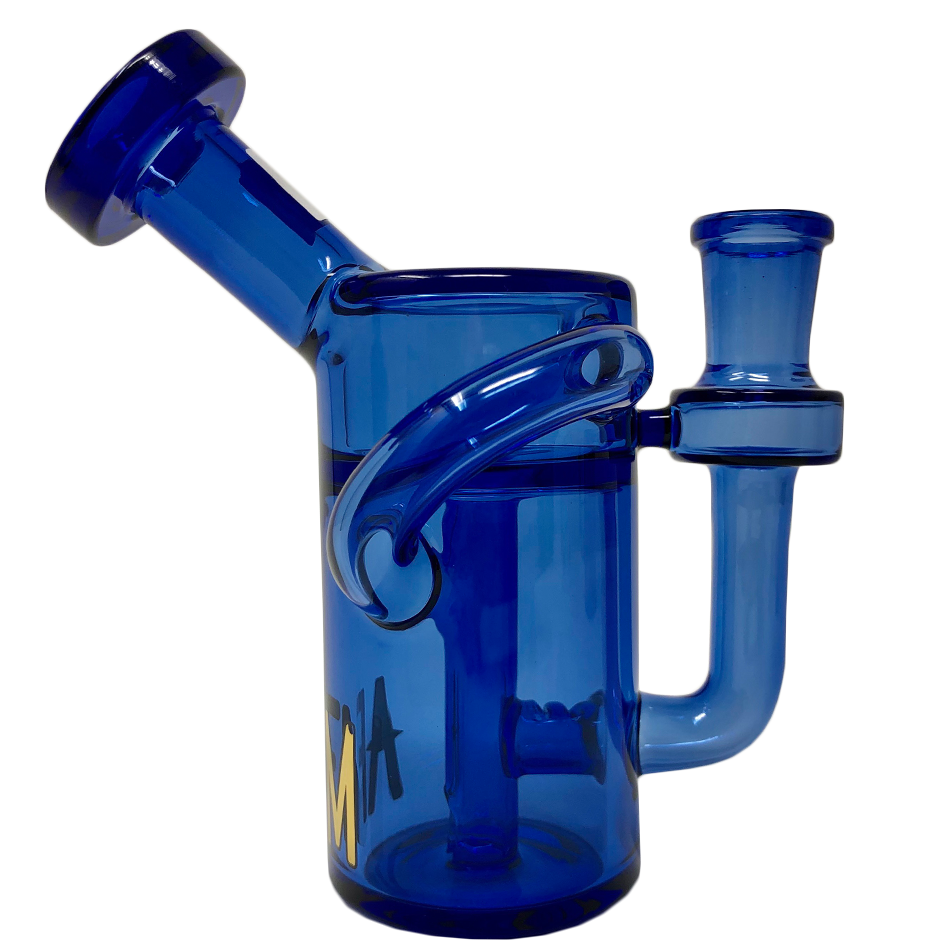 5.5" AFM Power Can Color Glass Recycler Mini Dab Rig