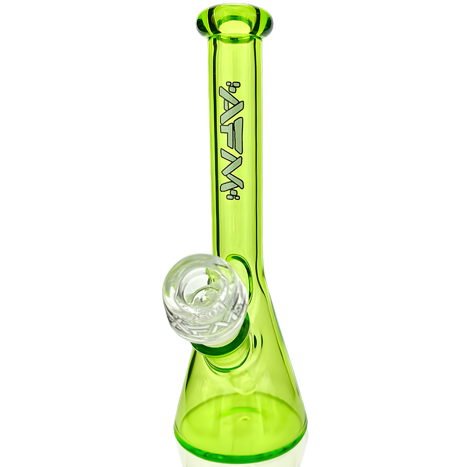 8" AFM Nano Color Glass Mini Beaker Bong