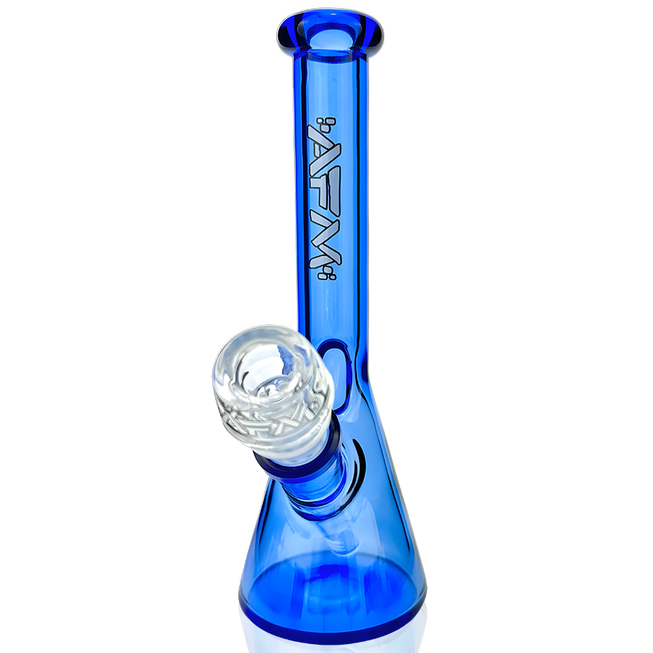 8" AFM Nano Color Glass Mini Beaker Bong