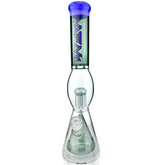 16" AFM Glass UFO Pyramid Perc Glass Beaker Bong