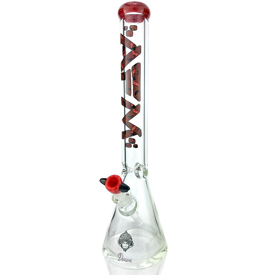 18" AFM Vampire 9mm Glass Beaker Bong Set