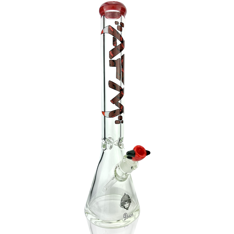 18" AFM Vampire 9mm Glass Beaker Bong Set