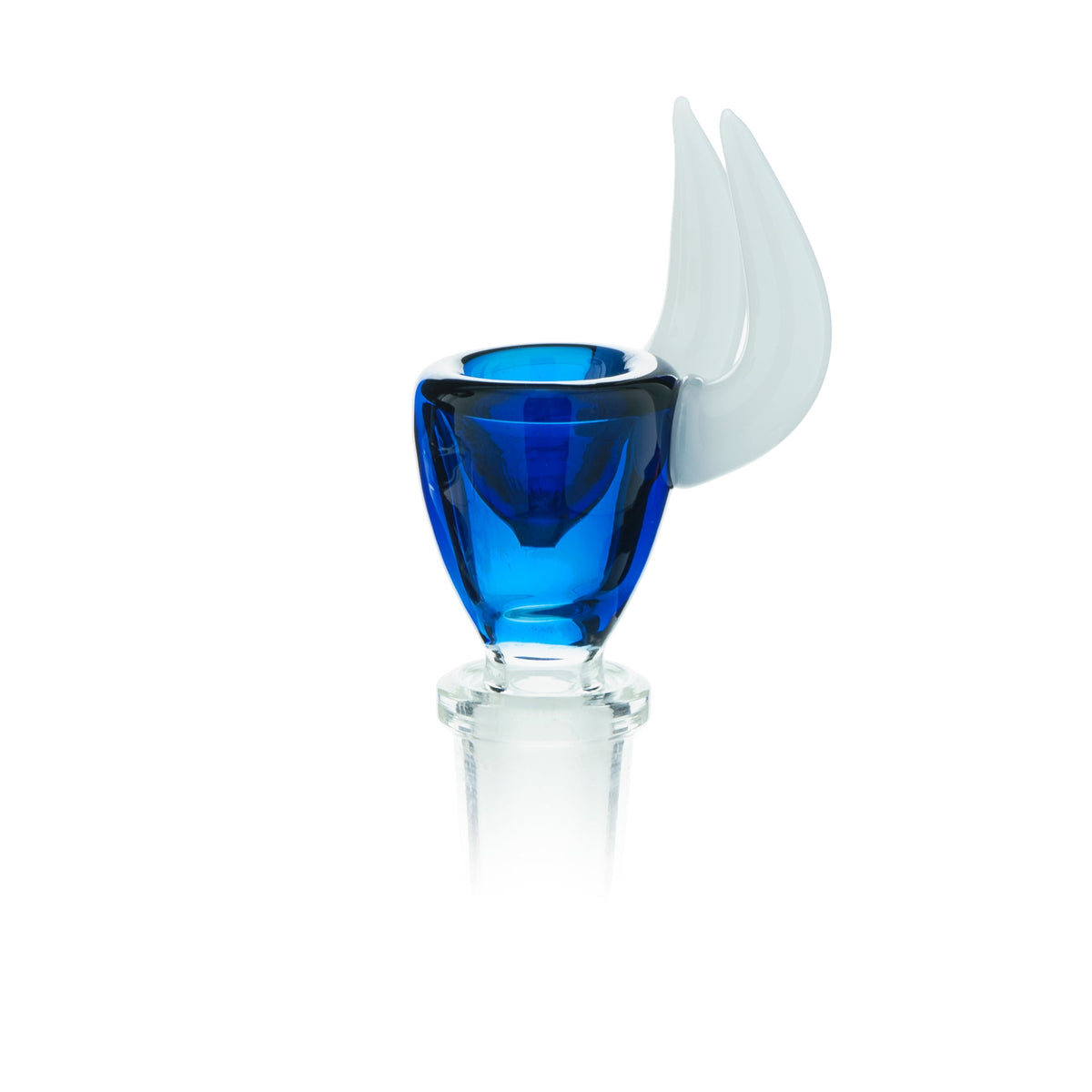 Lucky Goat Double Horn Glass Bowl